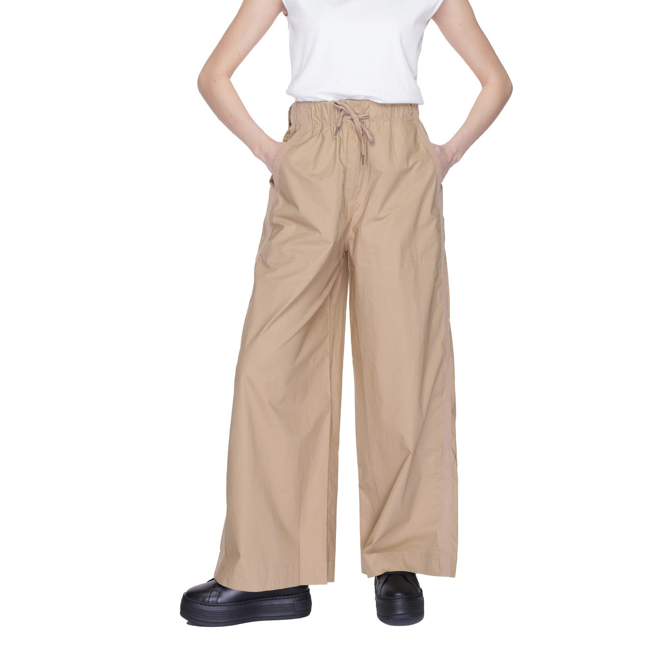 Blauer Pantalons Femme
