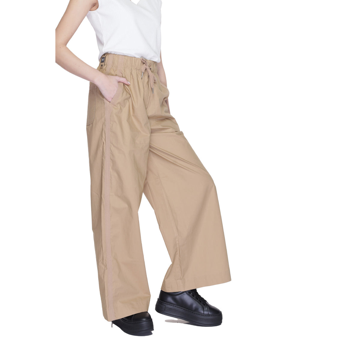 Blauer Pantalons Femme
