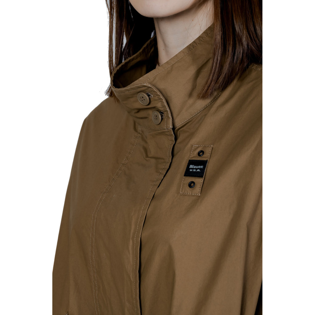 Blauer Veste Femme