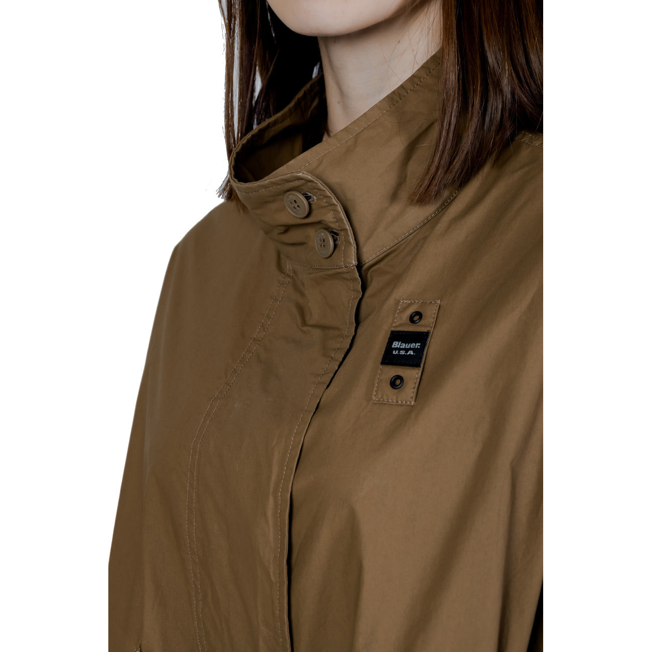 Blauer Veste Femme