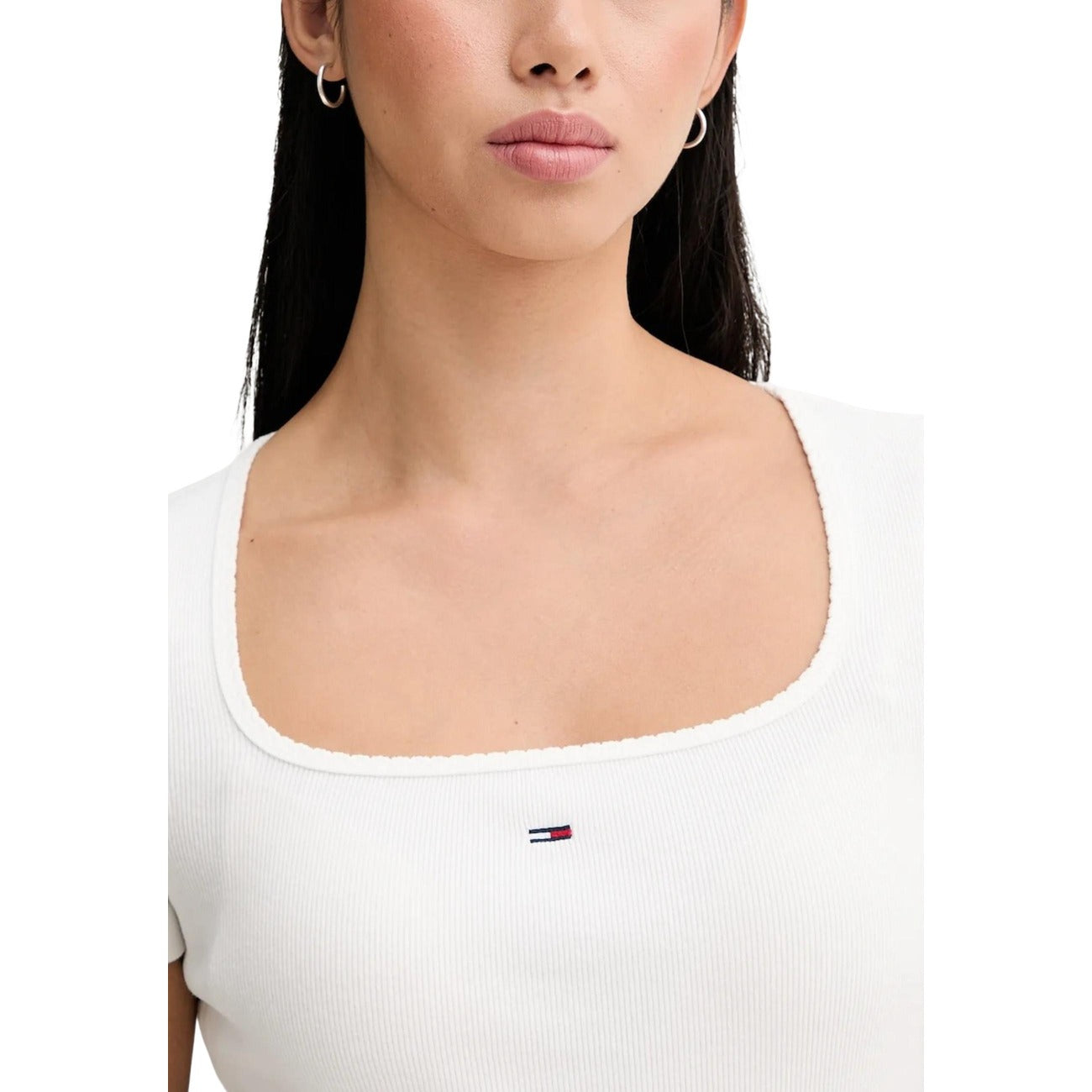 T-shirt en jean Tommy Hilfiger femme