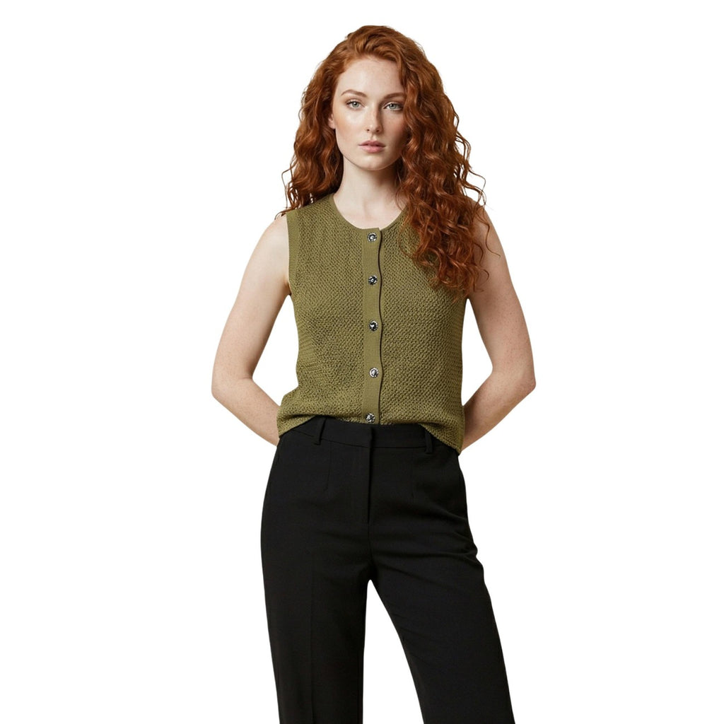 Jacqueline De Yong Gilet Donna