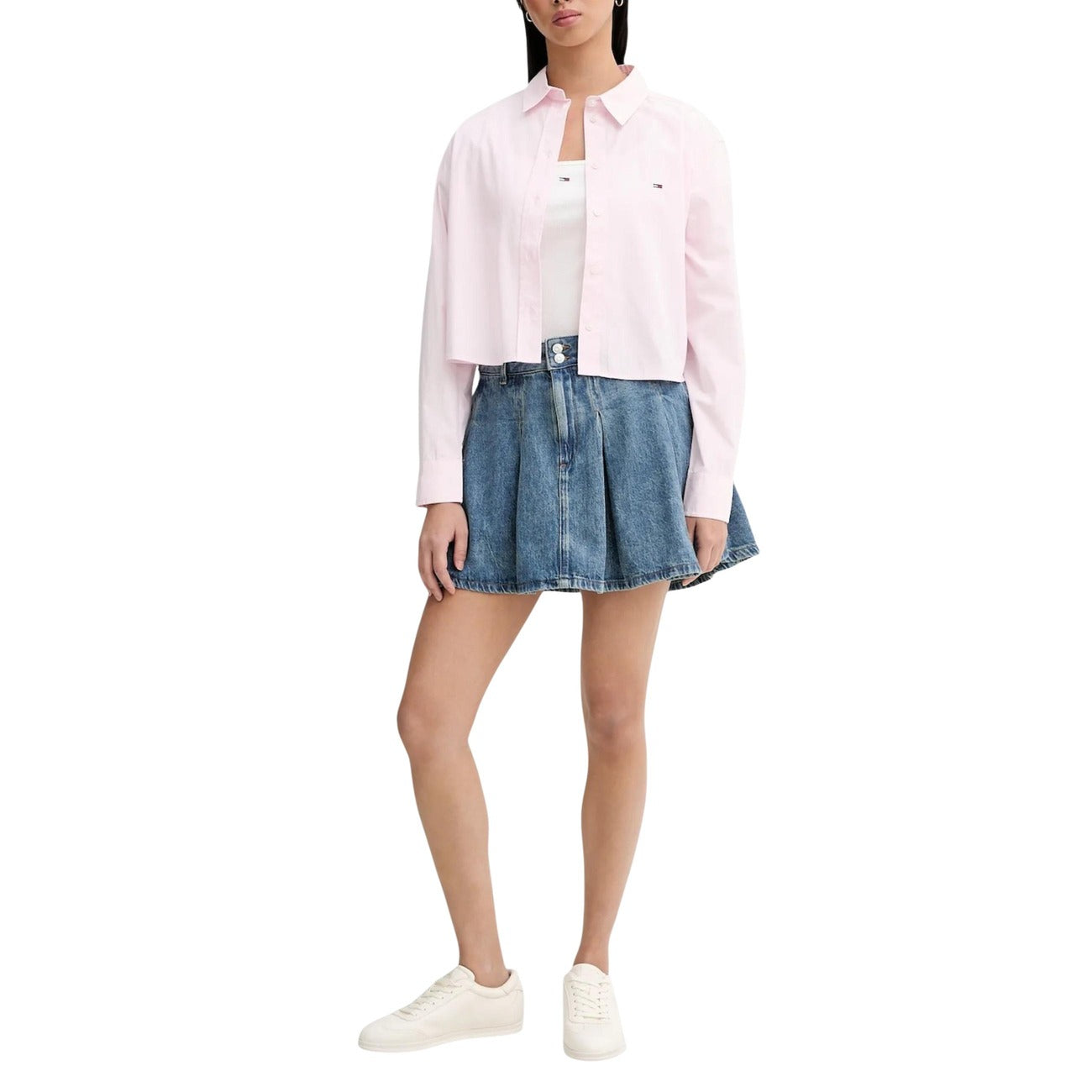 T-shirt en jean Tommy Hilfiger femme