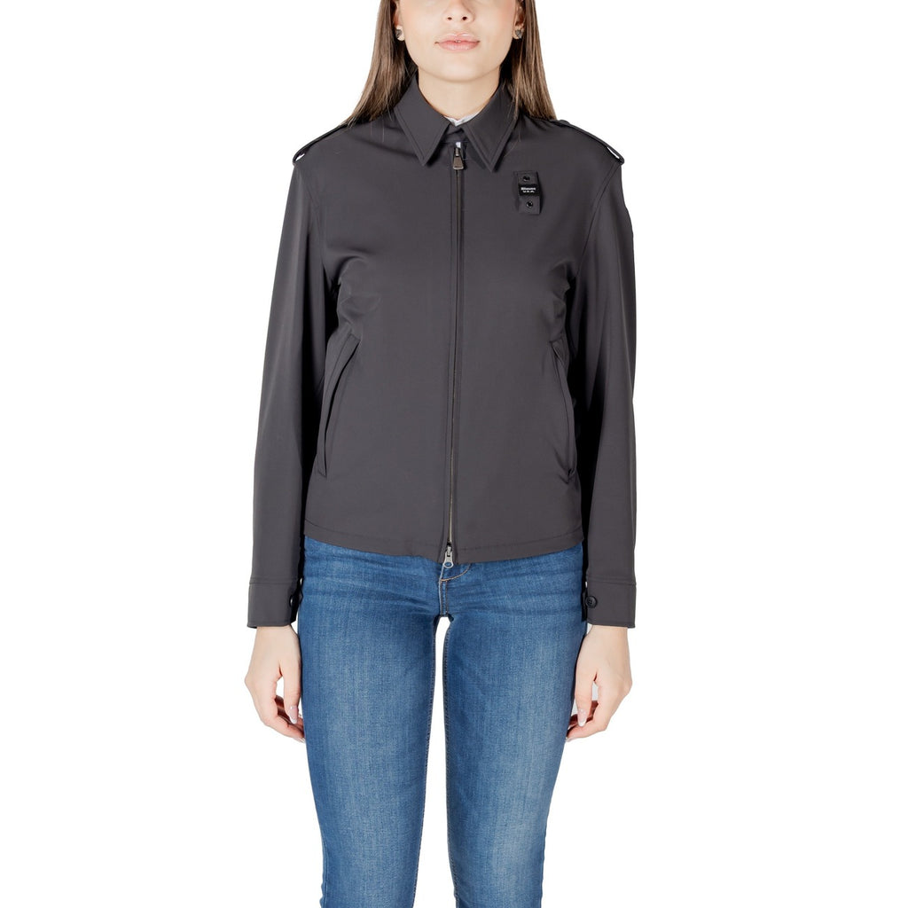 Blauer Veste Femme