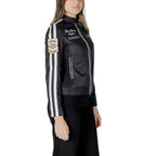 Blauer Veste Femme