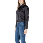 Blauer Veste Femme