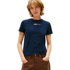 T-shirt en jean Tommy Hilfiger femme