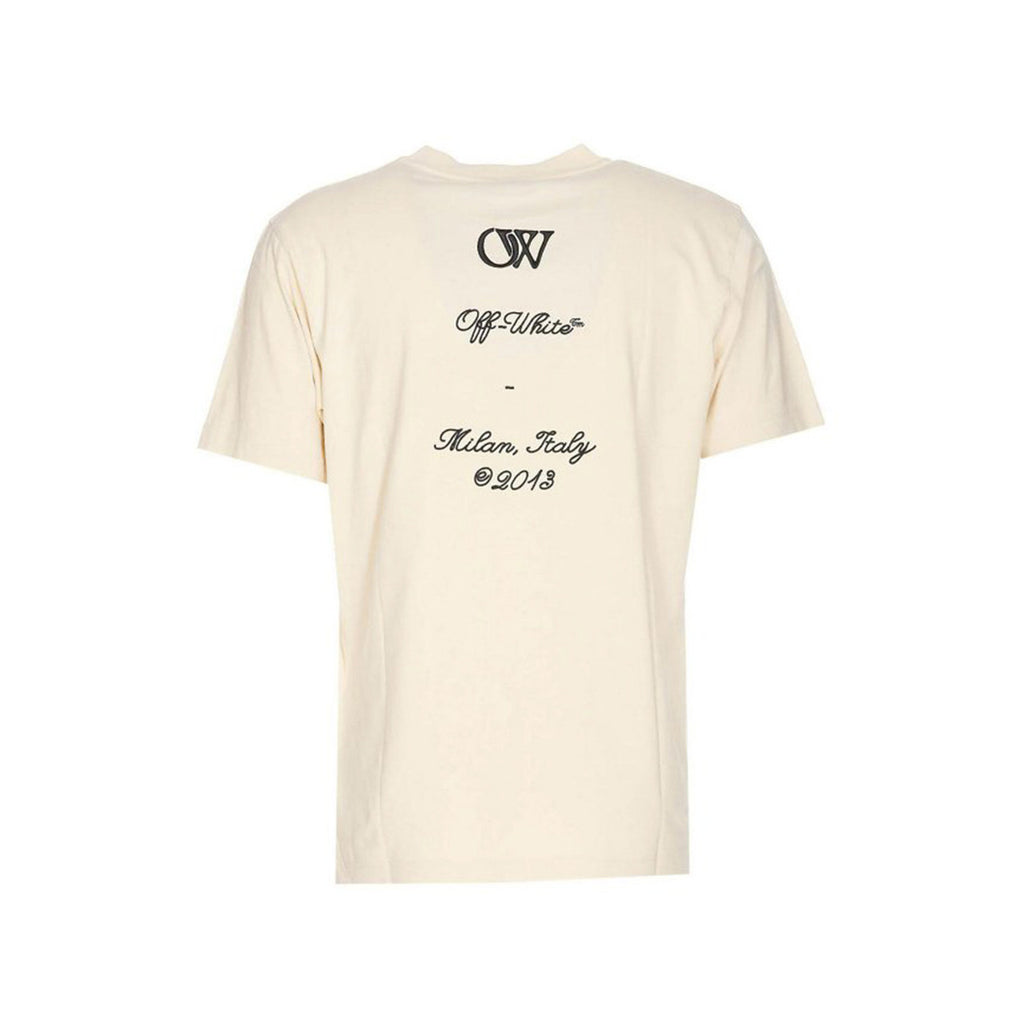 T-Shirt Homme Blanc cassé