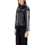Blauer Veste Femme
