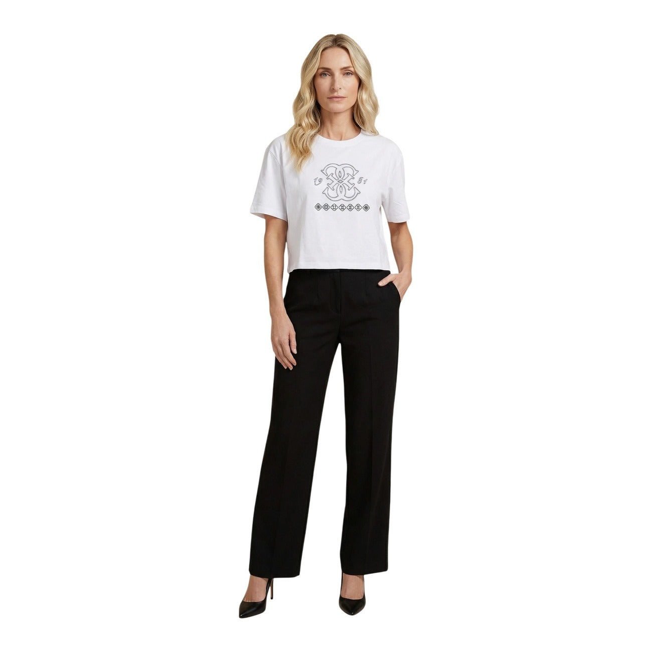 T-shirt active Guess femme
