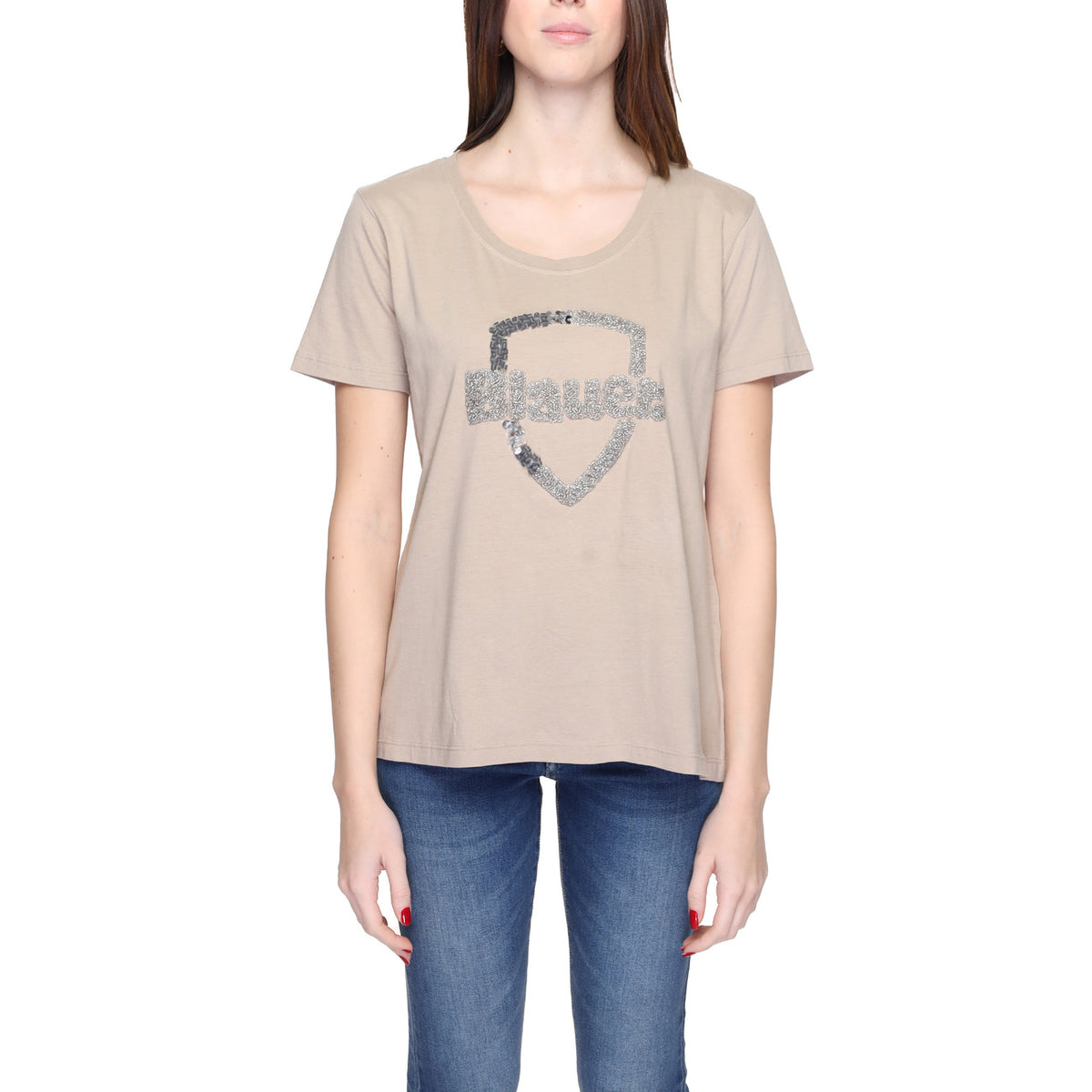 T-shirt bleu femme