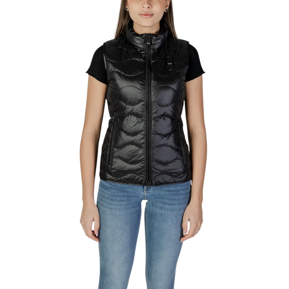 Gilet bleu pour femme