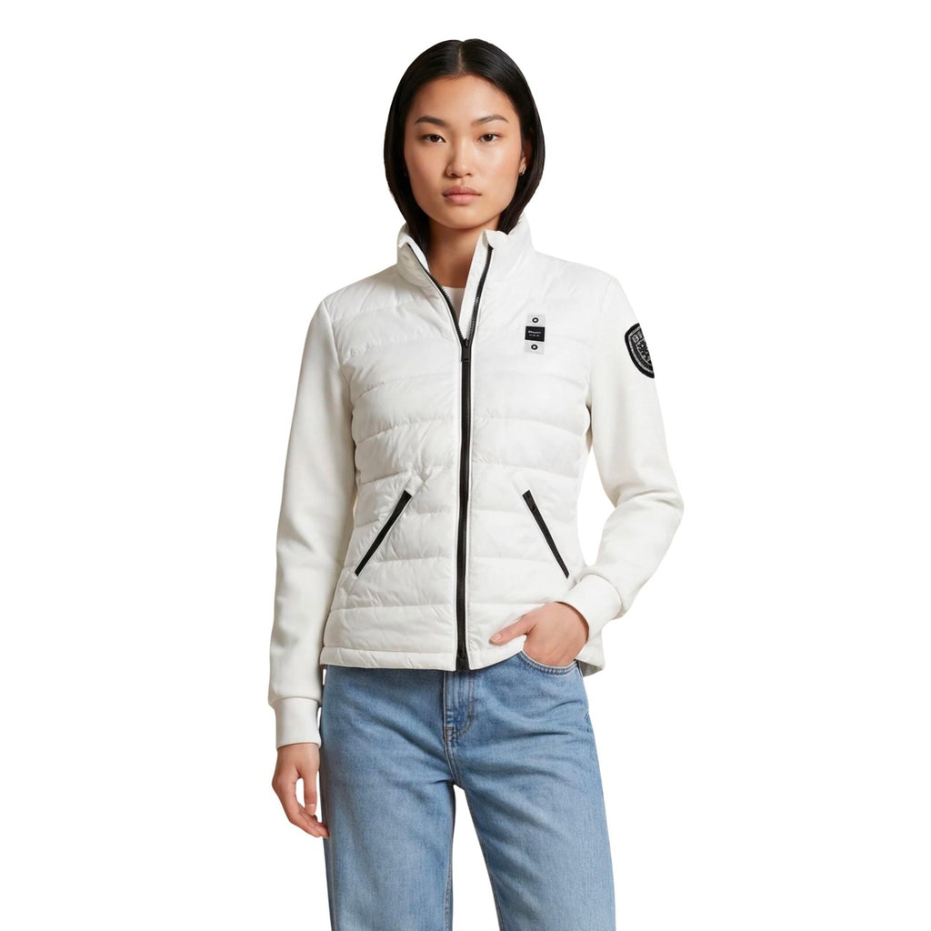 Blauer Veste Femme