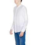 Chemise bleue homme