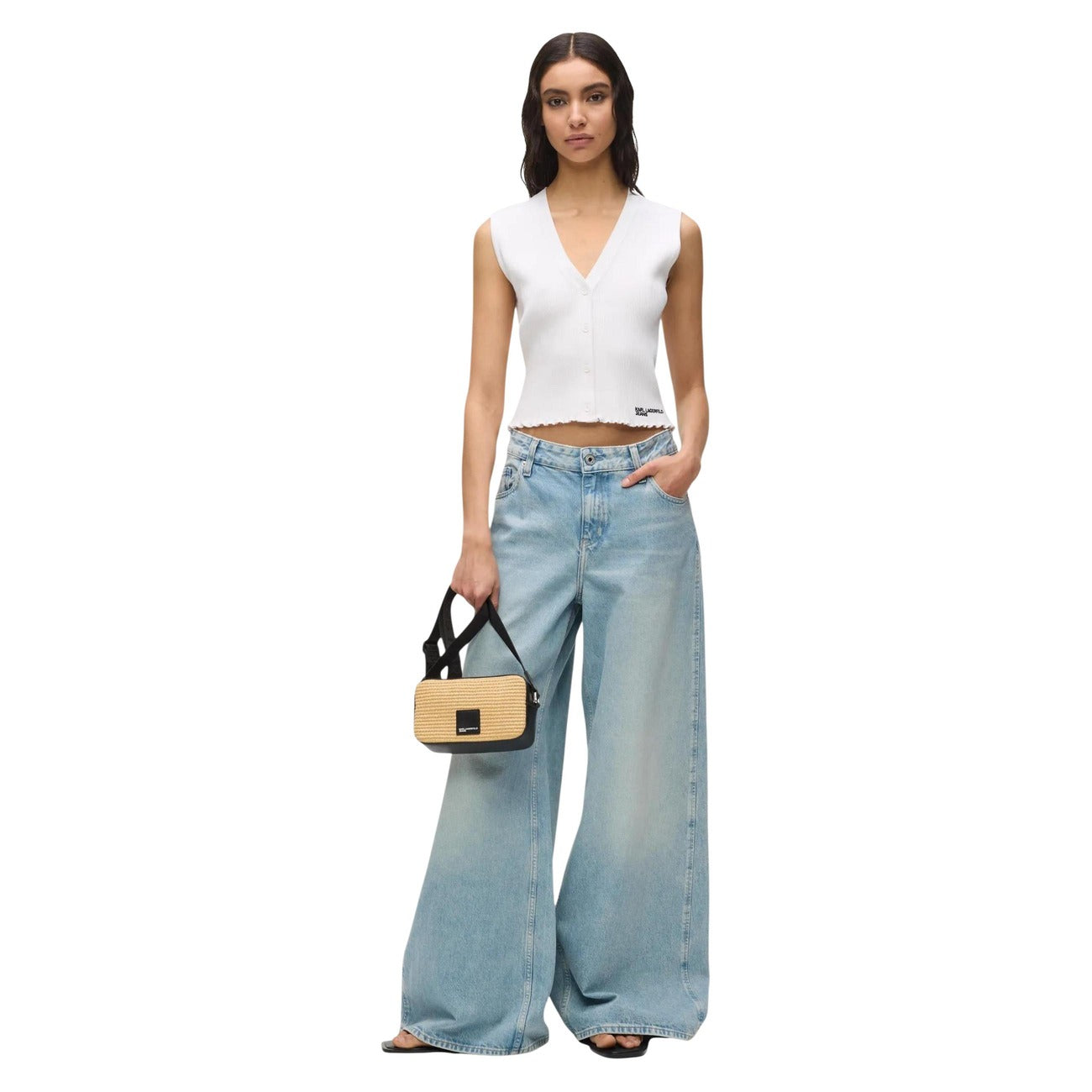 Karl Lagerfeld Jeans Women's Cami Top