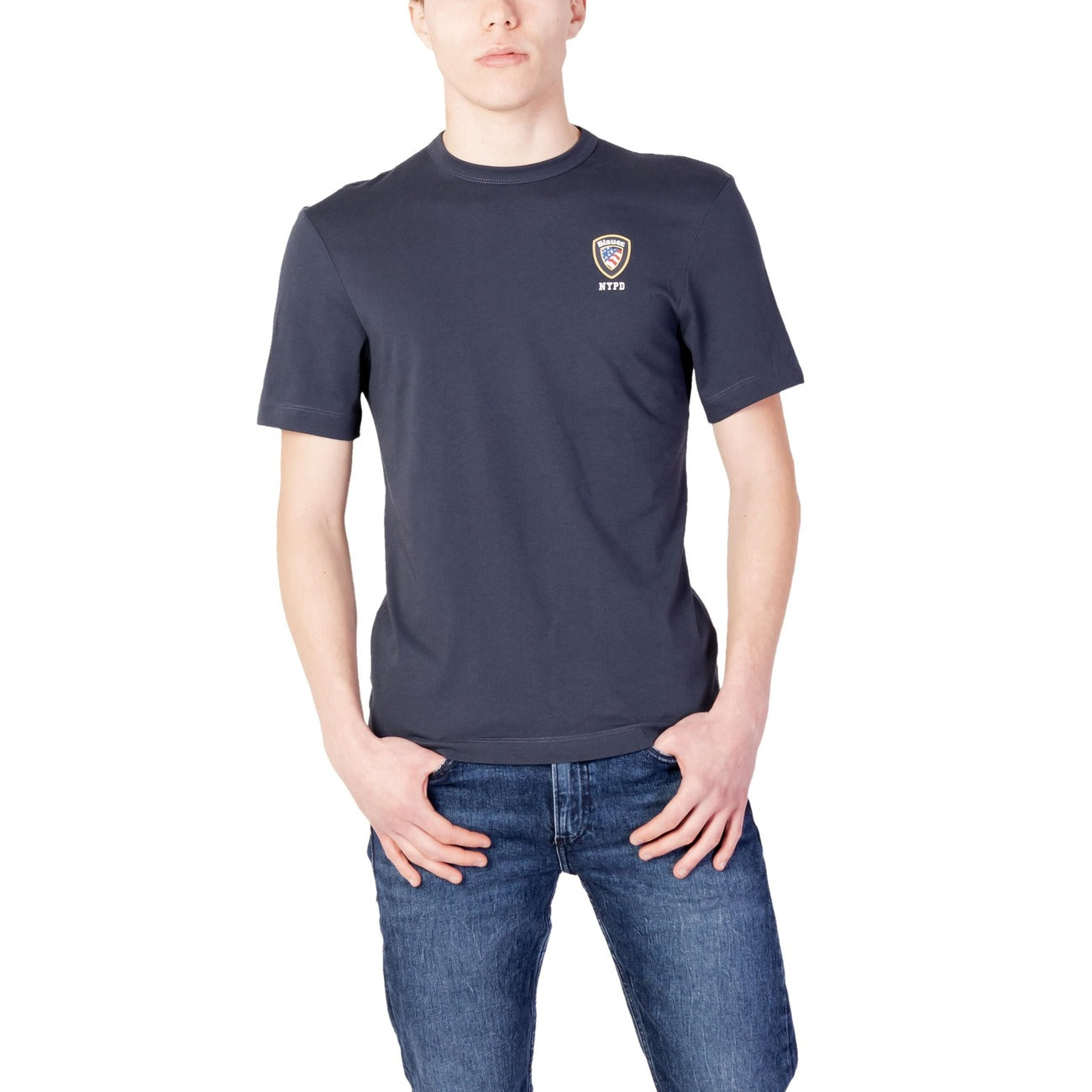Blauer Men's T-Shirt