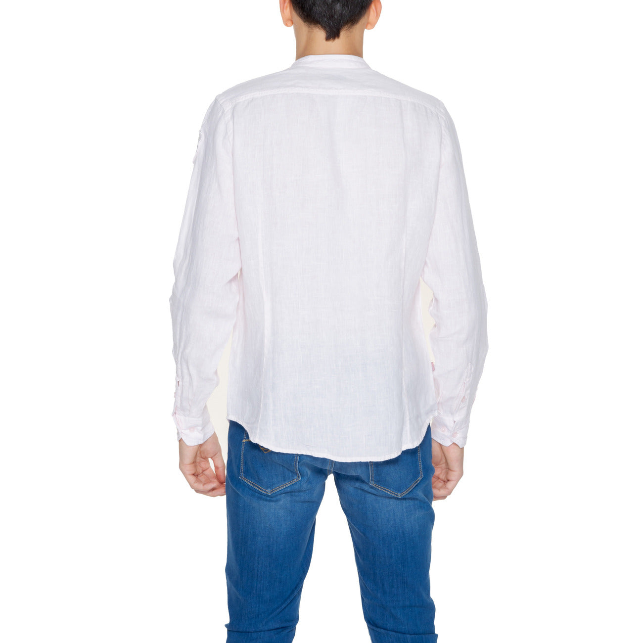 Chemise bleue homme
