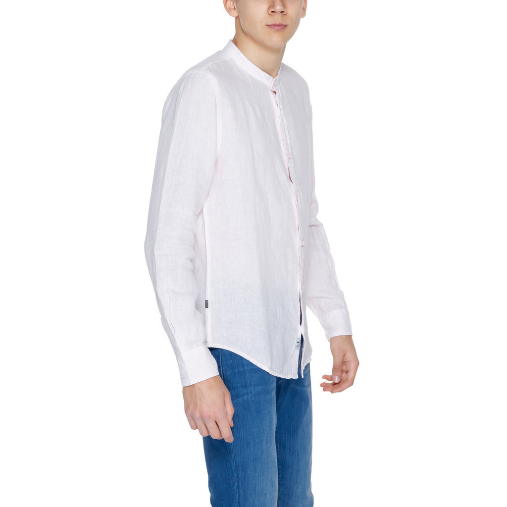 Chemise bleue homme