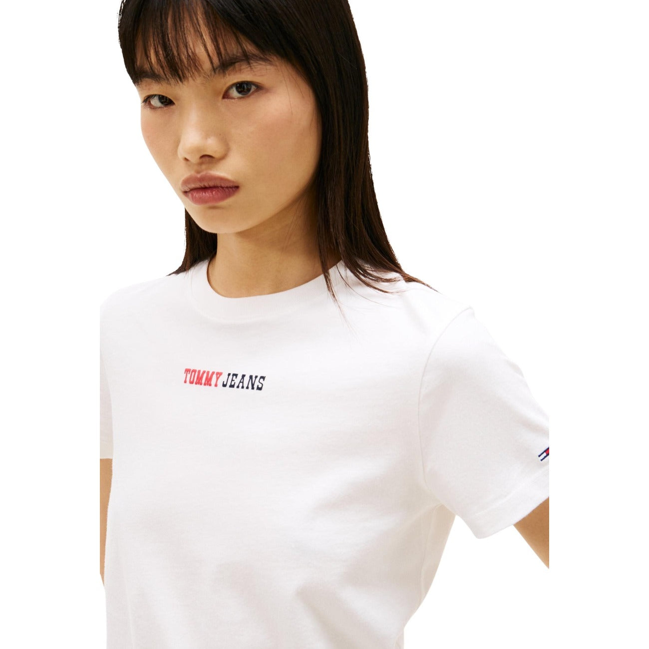 T-shirt en jean Tommy Hilfiger femme