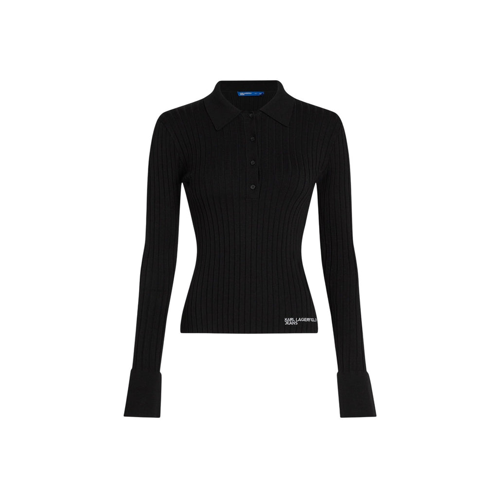Karl Lagerfeld Women's Jeans Polo Shirt