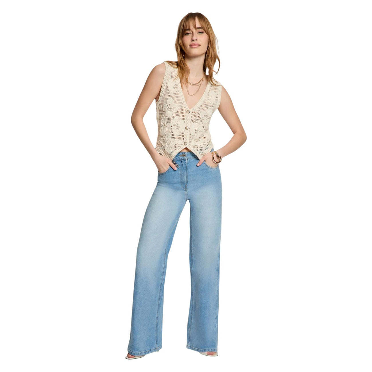 Morgan De Toi Gilet Donna