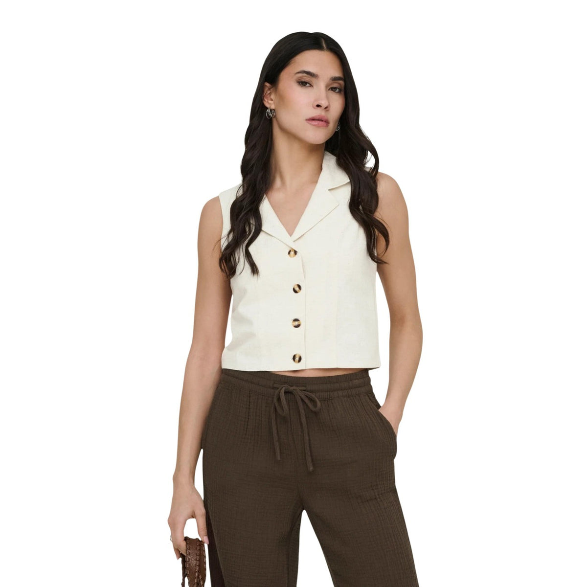Jacqueline De Yong Gilet Donna