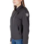 Blauer Veste Femme