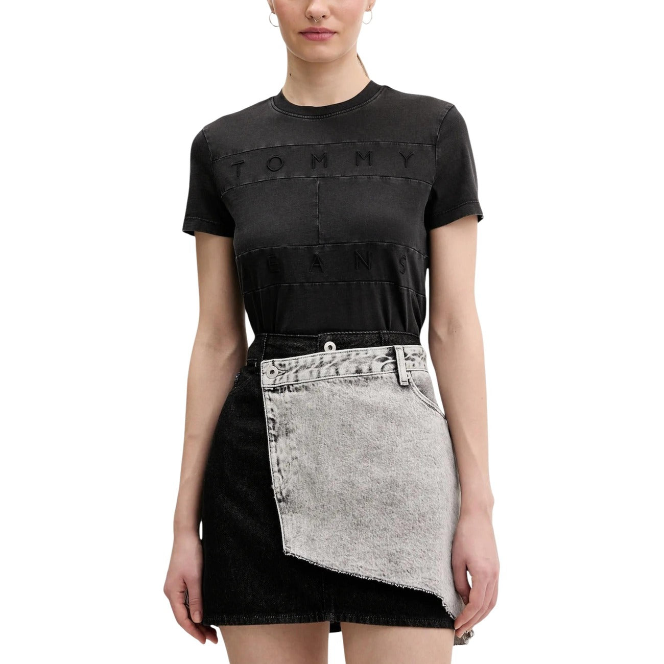 T-shirt en jean Tommy Hilfiger femme