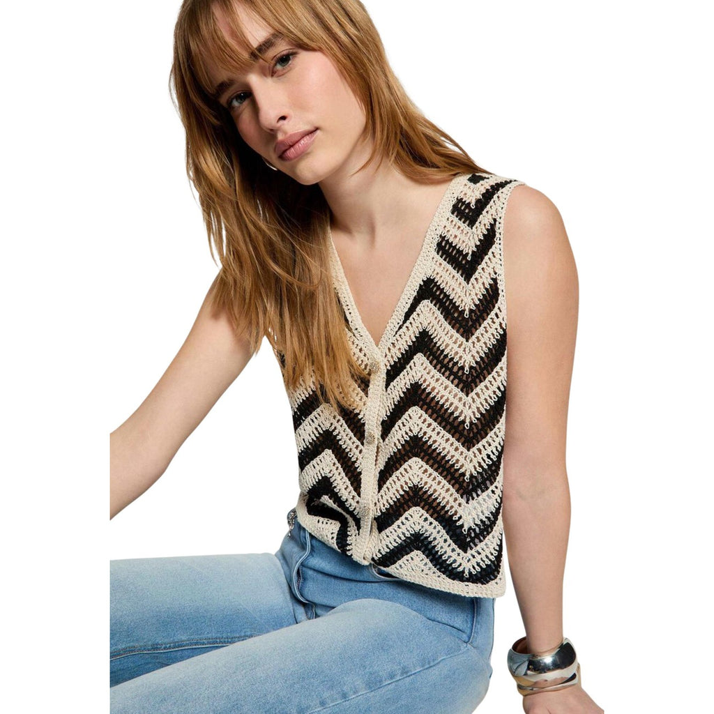 Morgan De Toi Gilet Donna