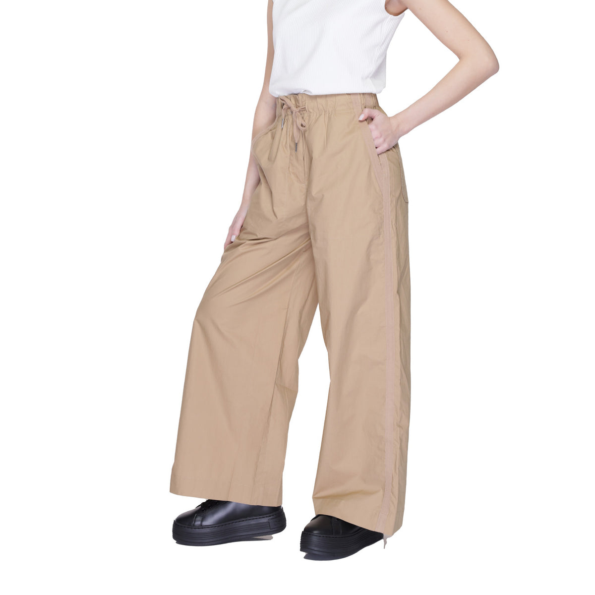Blauer Pantalons Femme
