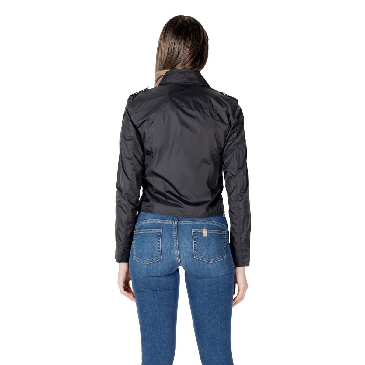Blauer Veste Femme