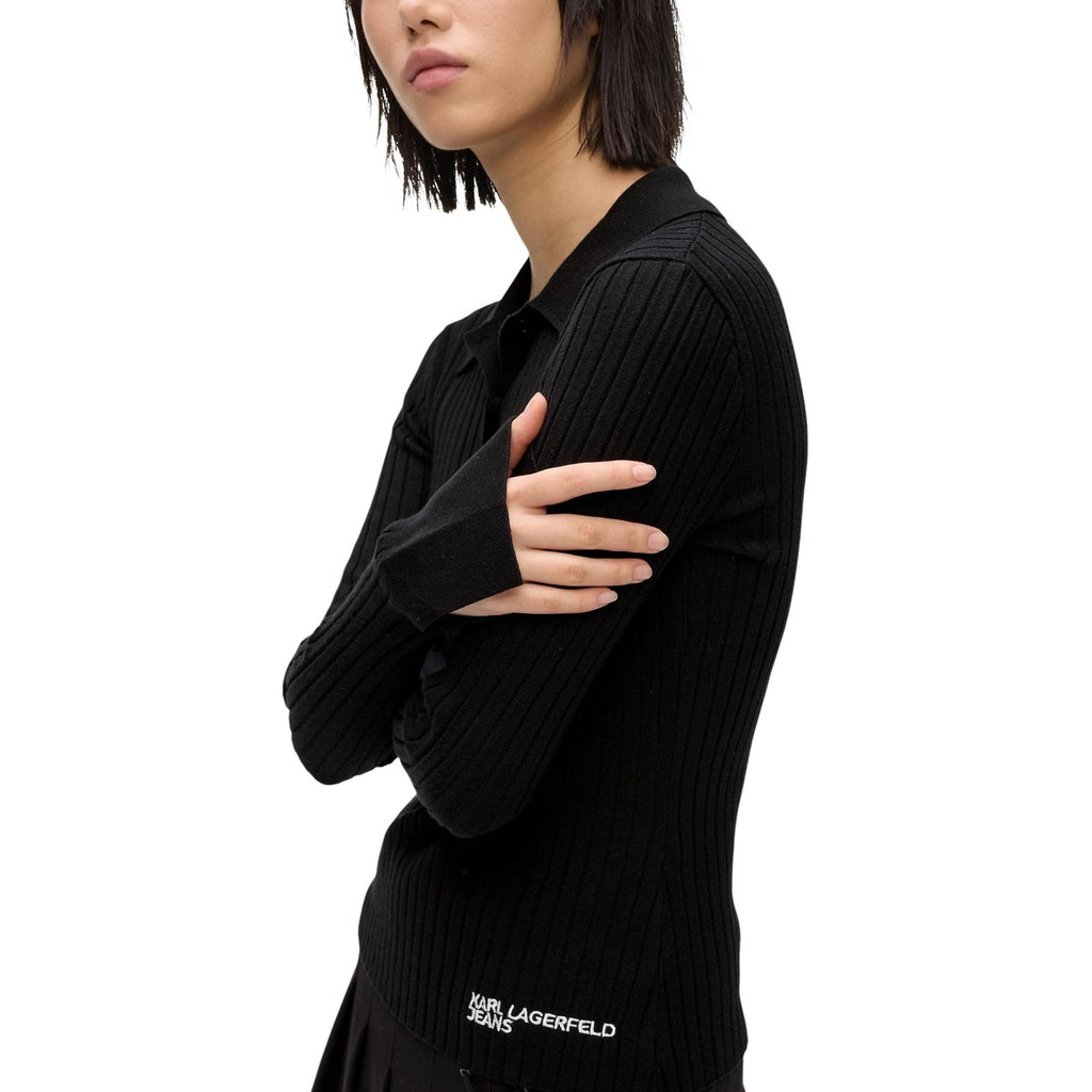 Karl Lagerfeld Women's Jeans Polo Shirt