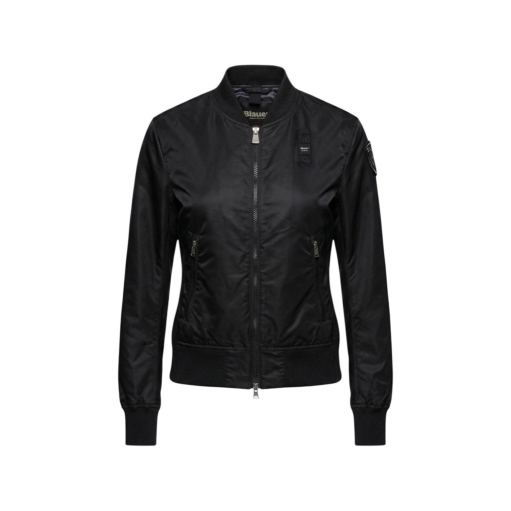 Blauer Veste Femme