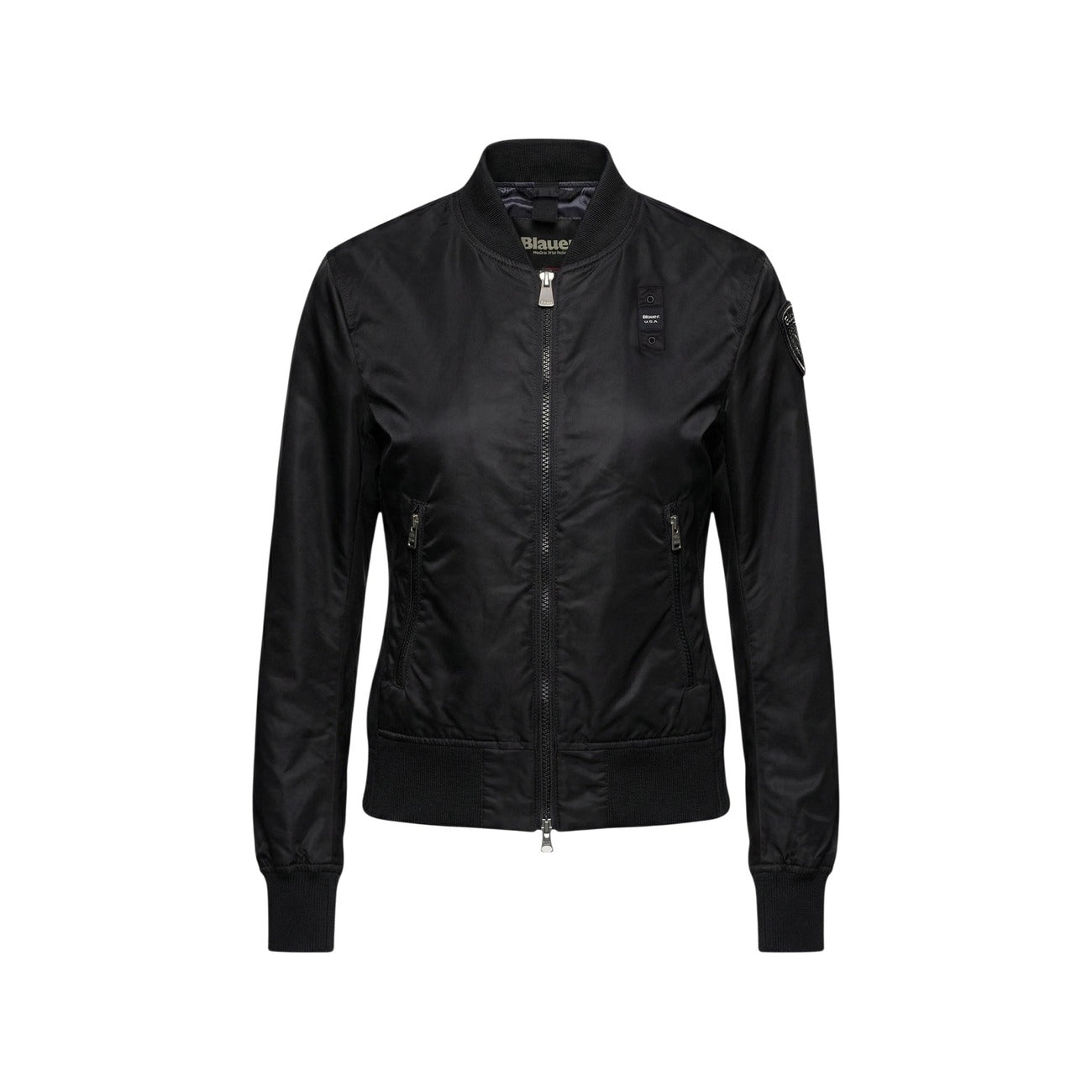 Blauer Veste Femme