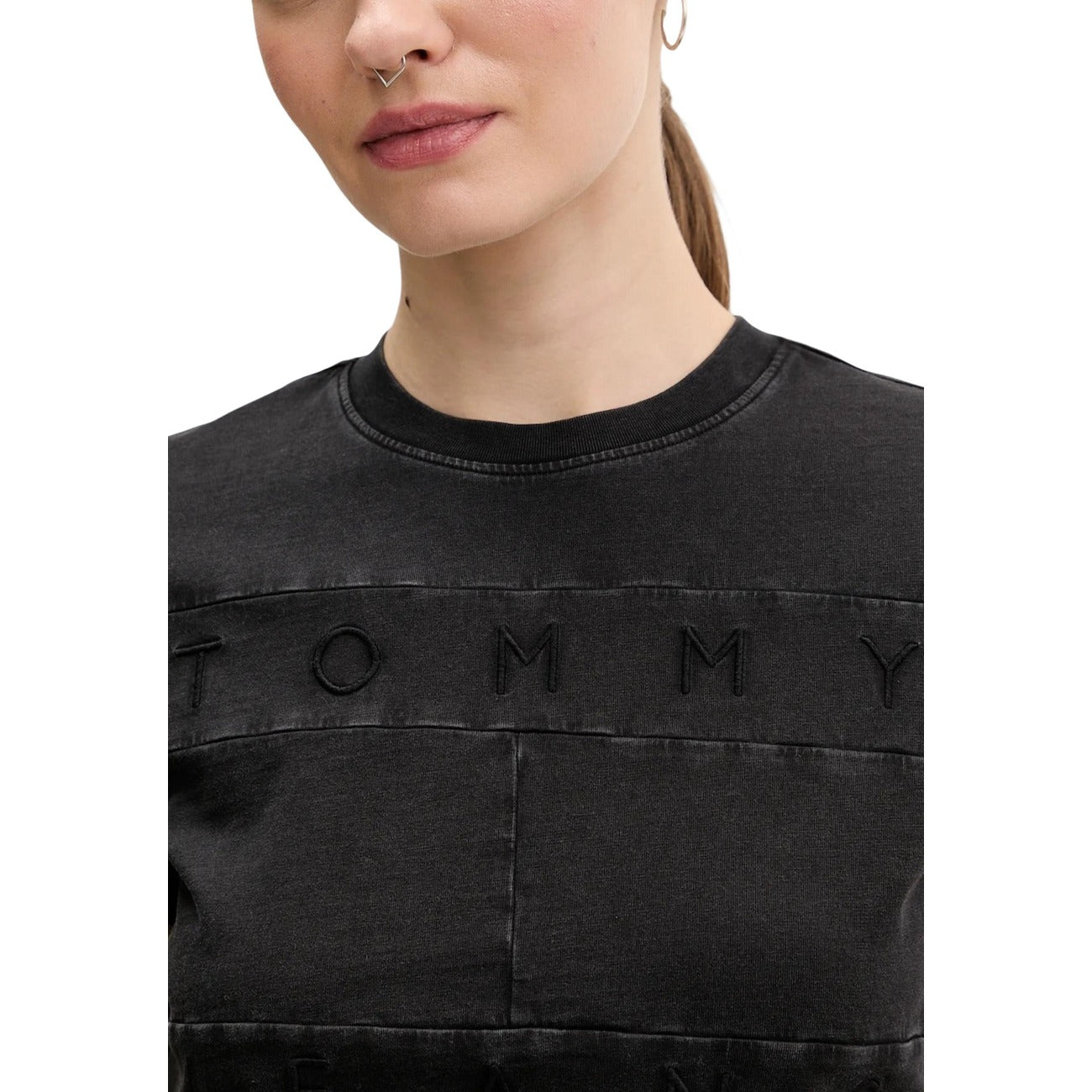 T-shirt en jean Tommy Hilfiger femme