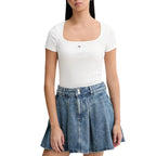 T-shirt en jean Tommy Hilfiger femme
