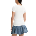 T-shirt en jean Tommy Hilfiger femme