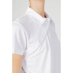 Polo bleu femme